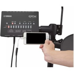Комплект електронни барабани Yamaha DTX402K – професионален музикален продукт с високо качество за сцена, студио и репетиции