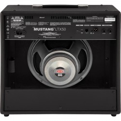 Усилвател за електрическа китара с ефекти / китарно кубе / комбо 50W Fender Mustang® LTX50 дигитален – професионален музикален продукт с високо качество за сцена, студио и репетиции