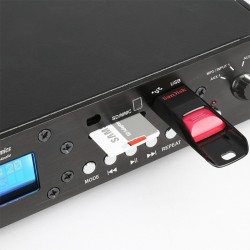 Bluetooth медия плеър с рекордер PDC75 SD/USB/BT/MP3 – професионален музикален продукт с високо качество за сцена, студио и репетиции