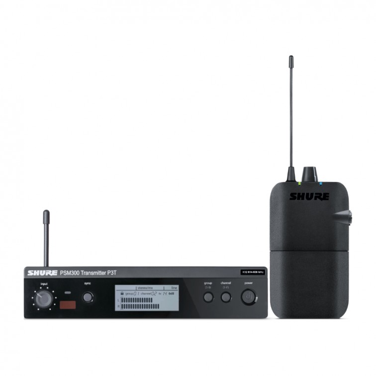Дигитална мониторинг система БЕЗ слушалки SHURE PSM300 P3TER-K3E