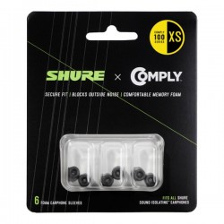 Тапички за слушалки in-ear серия SE и AONIC, размер XS SHURE EACYF1