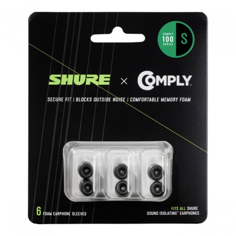 Тапички за слушалки in-ear серия SE и AONIC, размер S SHURE EACYF1