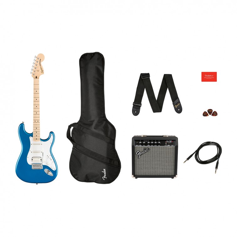Комплект електрическа китара Affinity Series® Strat® HSS PACK от Fender