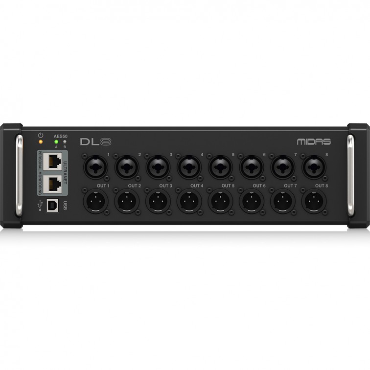 Дигитален стейджбокс Midas DL8 – 8 входа / 8 изхода