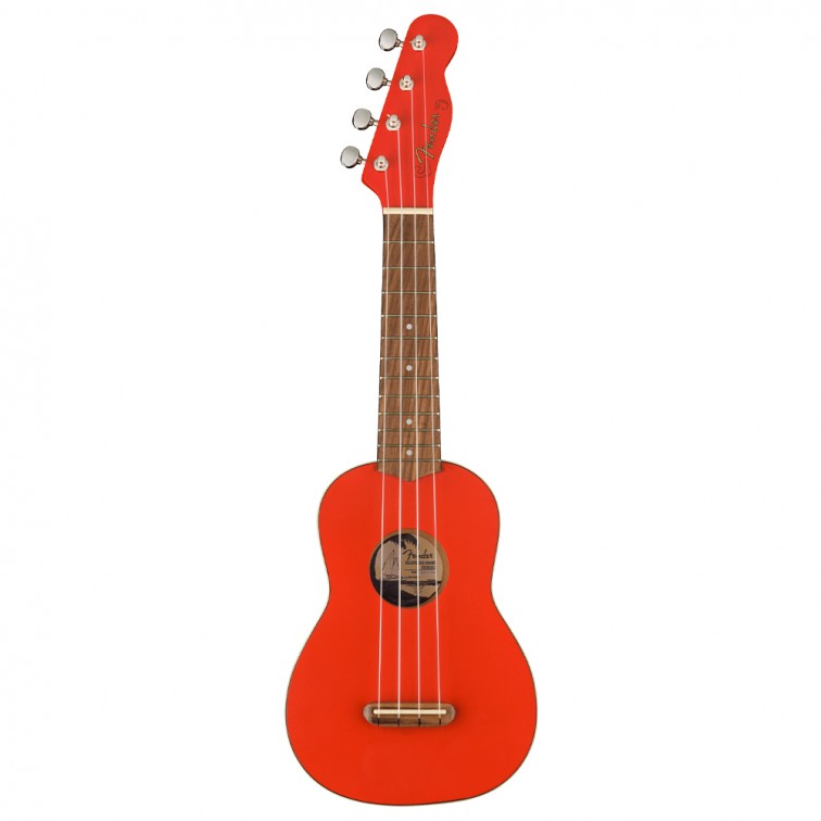 Укулеле Fender VENICE SOPRANO червено