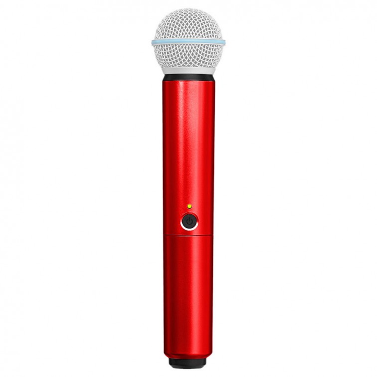 SHURE Червен корпус за безжичен микрофон BLX SM58/B58