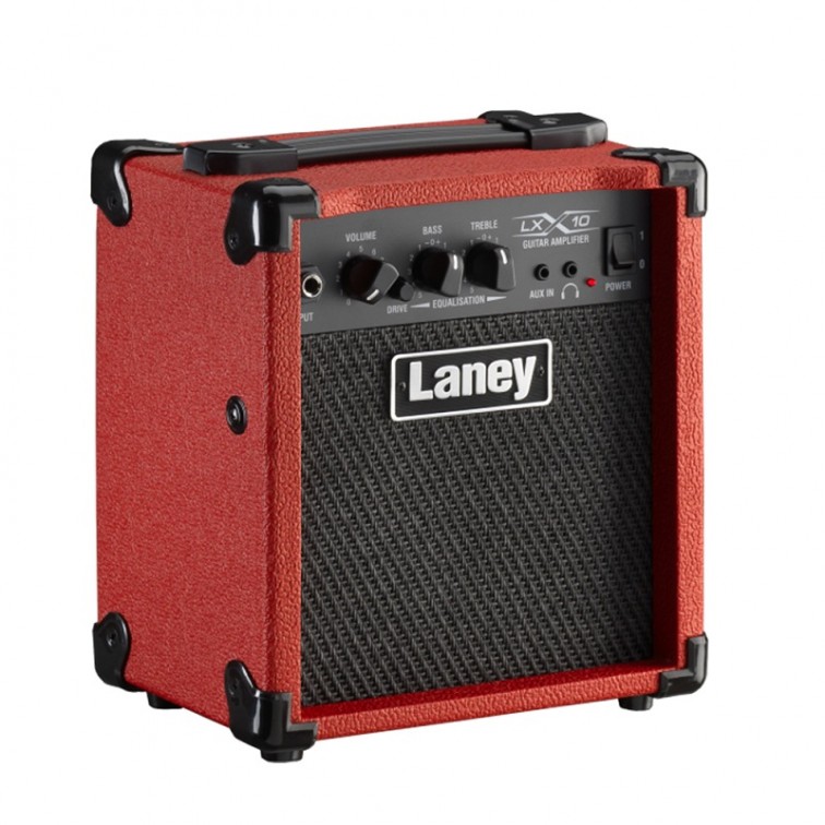 Комбо усилвател за електрическа китара Laney LX10RED, 1x5", 10W