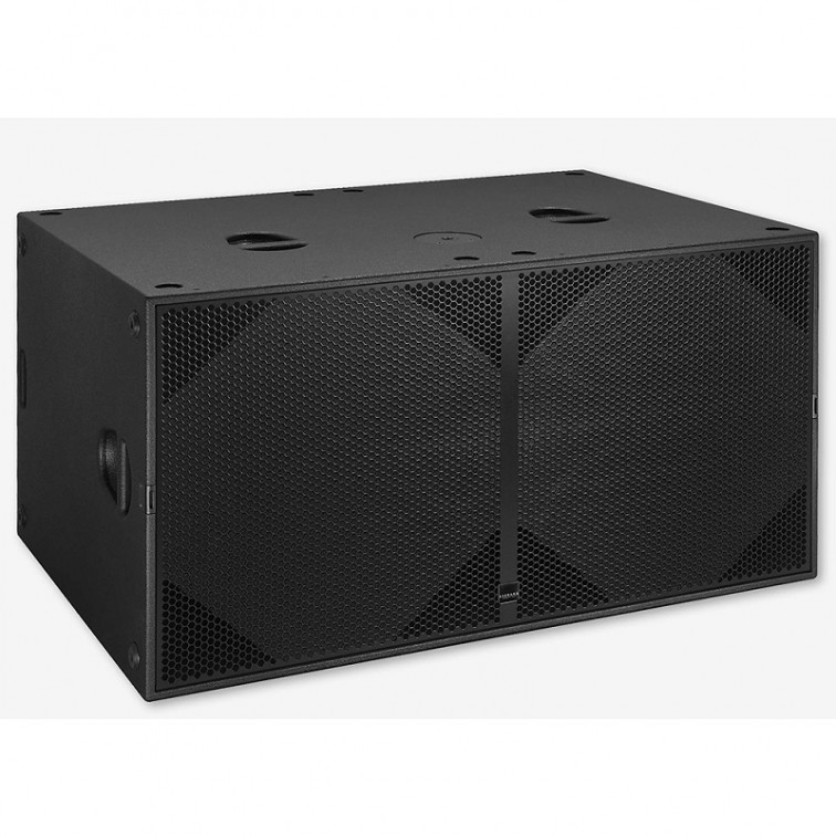 Активна двойна басова тонколона 18" Seeburg G-Sub-1802 dp субуфер, мощен звук, Bluetooth, преносима