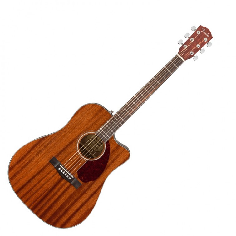 Електро-акустична китара CD-140SCE by Fender, 6 струни, отличен тон, за начинаещи и напреднали