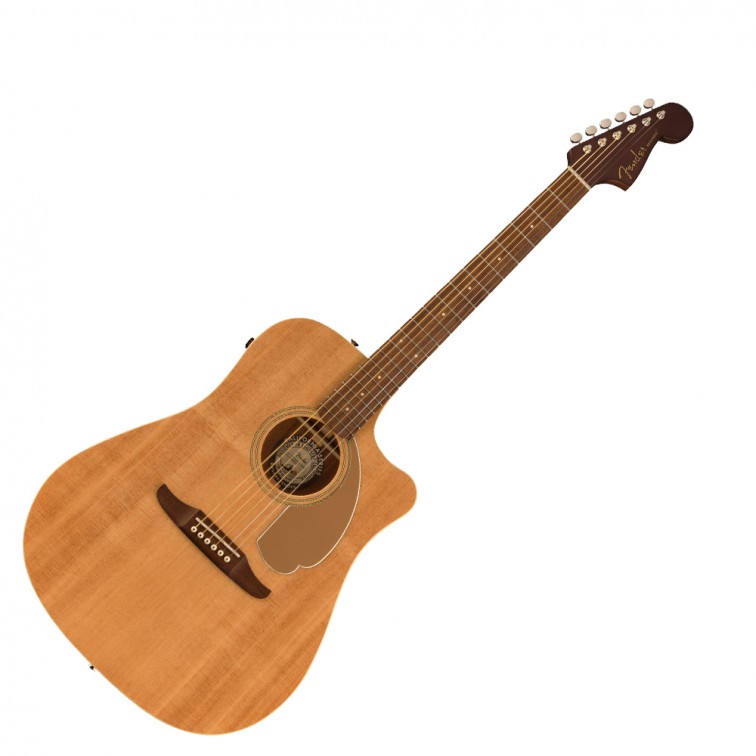 Електро-акустична китара Redondo™ Player Natural by Fender, 6 струни, отличен тон, за начинаещи и напреднали