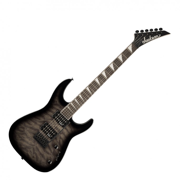 Електрическа китара Dinky® JS20 DKQ 2PT TR BLK by Jackson  – професионален музикален продукт с високо качество за сцена, студио и репетиции
