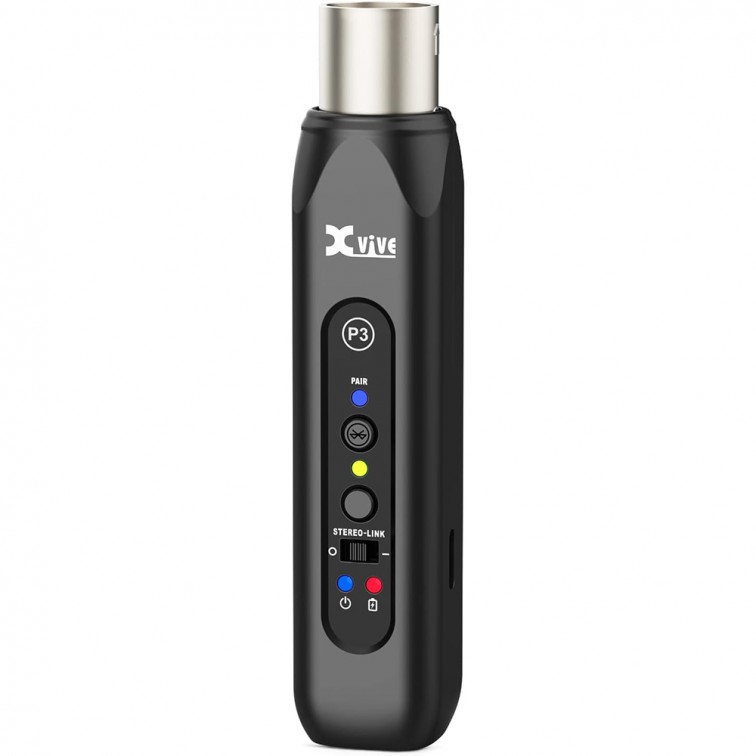 Bluetooth приемник XLR Xvive P3 – професионален музикален продукт с високо качество за сцена, студио и репетиции