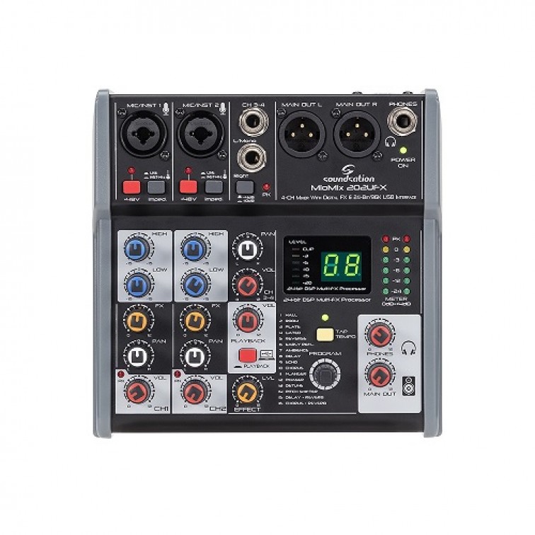Смесителен пулт - MIOMIX 202UFX