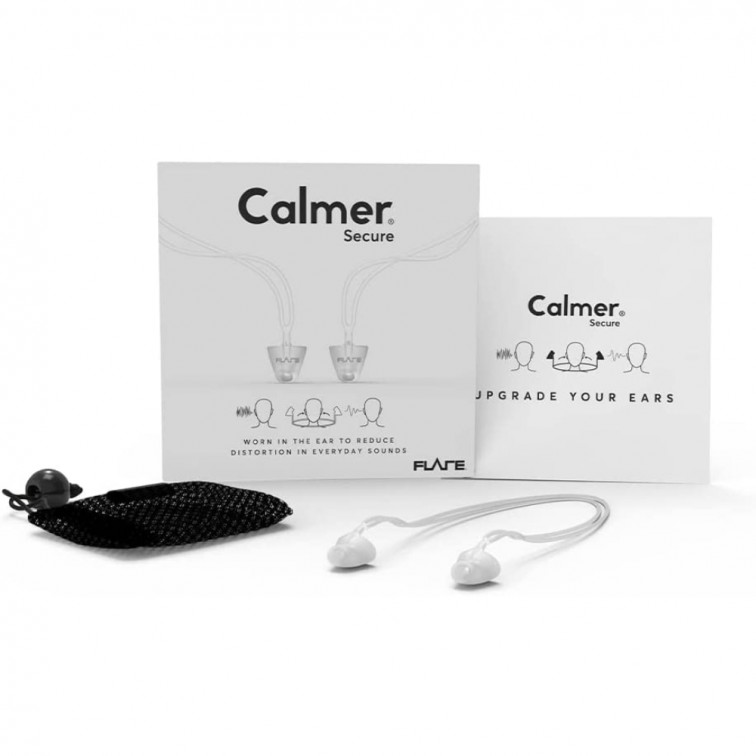 Тапи за уши - Flare Calmer Secure прозрачни