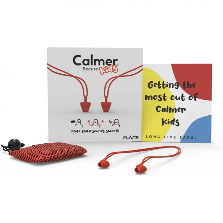 Тапи за уши - Flare Calmer Kids Secure червени