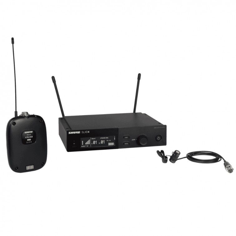 Безжичен микрофон тип брошка SHURE SLXD14/83 WL183