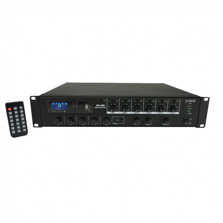 Усилвател IHOS IPA-480 с 6 канала