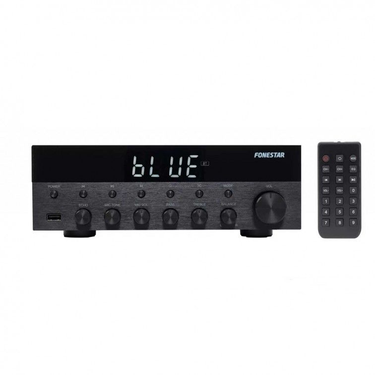 Усилвател Bluetooth HI-FI стерео 15+15W RMS Fonestar AS-1515