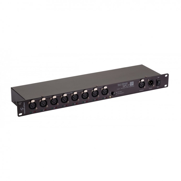 Контролер SCENESPLIT 8 RACK рак DMX distributor 