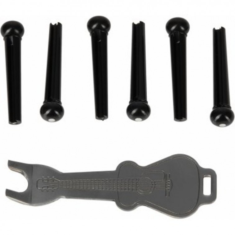 Пинове BRIDGE PINS SET w/ REMOVER за китара BR100 