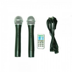 Караоке тонколона + 2 микрофона UHF PS12-2U
