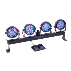Осветление 4LEDKIT- PARTY RGB комплект стойка и калъф by Soundsation