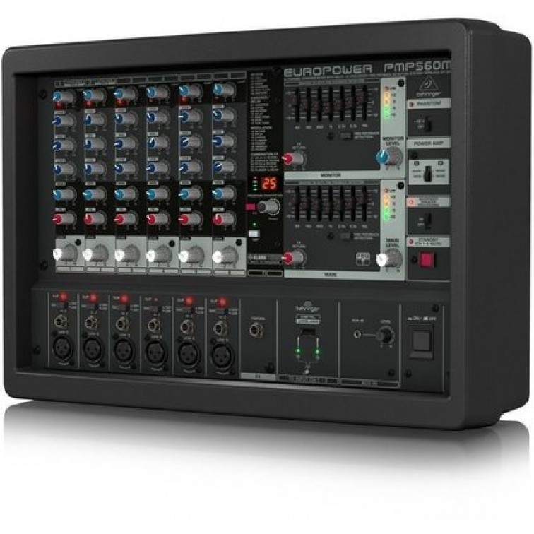 Миксер с усилвател PMP560M 6 канала
