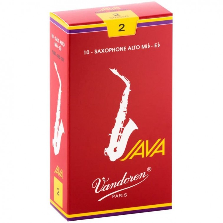 Платък за алт саксофон SR262R модел 2 JAVA RED CUT