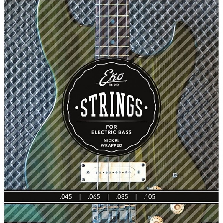 Струни за електрическа бас китара Basso elettr. 45-105 EKO STRINGS medium