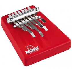Калимба MEINL в червено 7 тона NINO960 