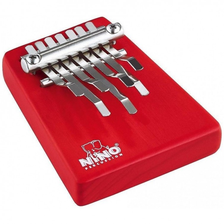 Калимба MEINL в червено 7 тона NINO960 