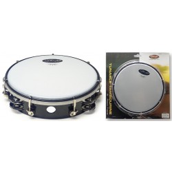 Пластмасово дайре с кожа STAGG TAB-208P/BK   