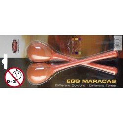 Маракаси от от тип яйце с дръжка чифт / EGG-MA L/OR 