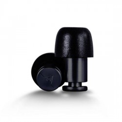   Тапи за уши 3 чифта ISOLATE ALUMINIUM Black