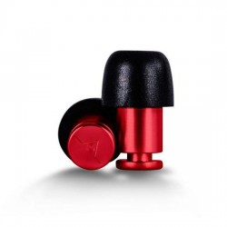   Тапи за уши 3 чифта ISOLATE ALUMINIUM Red