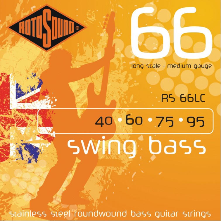 Струни за бас китара ROTOSOUND SWING RS66LC   