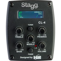 Електро-акустична китара – SA30DCE BS – Кафяв Stagg 