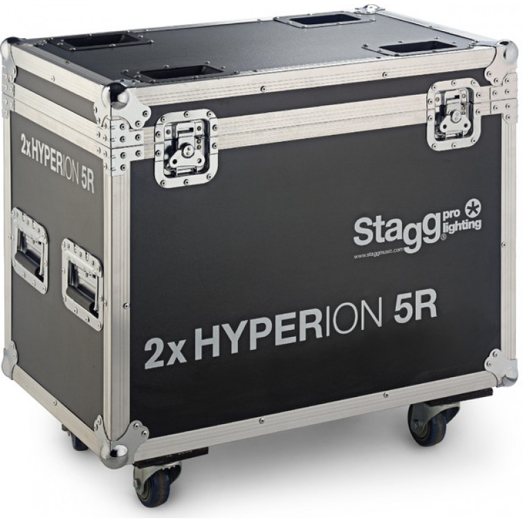 Дървен кейс-кутия STAGG SLI-FC-HYP5R/2 за 2 броя HYPERION BEAM 5R