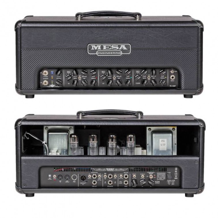Лампов китарен усилвател Mesa Boogie Triple Crown 100 Head Blk 